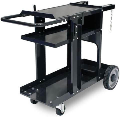 3 Shelves Welding Cart with 350 Lbs Weight Capacity C80623