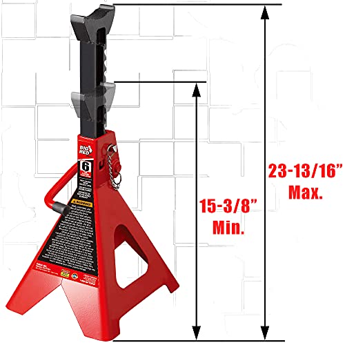 3 Ton Steel Jack Stands, 1 Pair M996