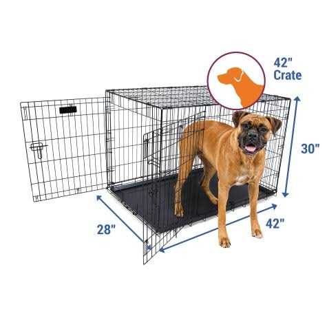 2 Door Wire Pet Crate J692