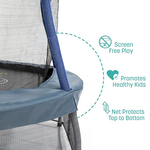 Mini Trampoline with Enclosure Net Z7308