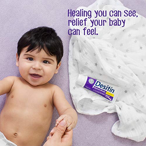 Maximum Strength Baby Diaper Rash Cream with 40% Zinc Oxide, Hypoallergenic Paste, 16 oz V746418