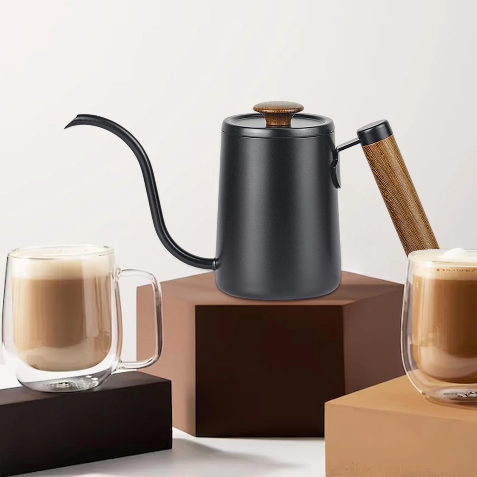 Black Gooseneck Coffee Kettle A736905