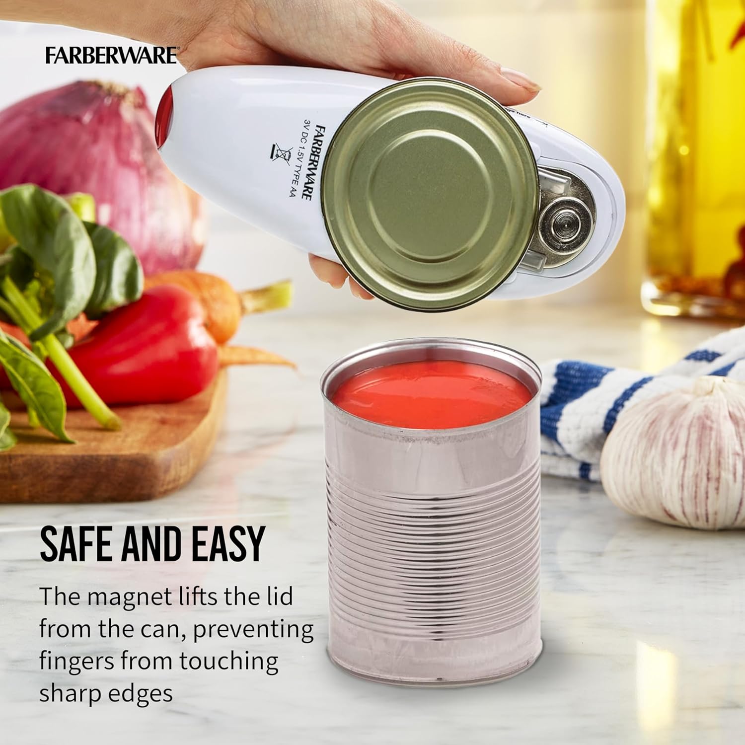 Hands-Free Automatic Can Opener T467