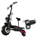 Dual Motor Electric Scooter with Seat, 60V 5600W, 11 inch Off-Road Tire E86627