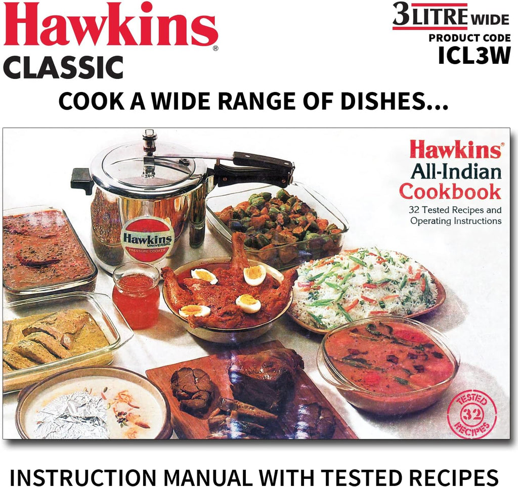 3 liter aluminum pressure cooker H5667