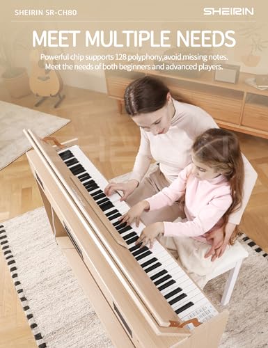 Beige Full Cover Digital Piano B47332