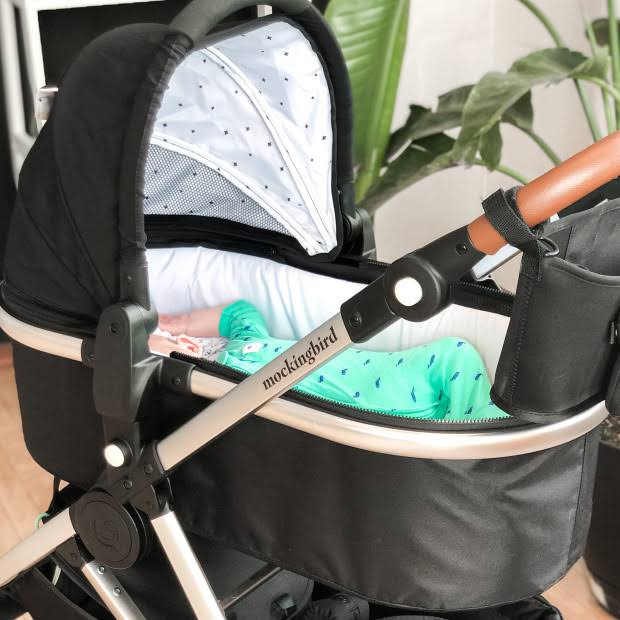 Black Stroller Carriage A2759