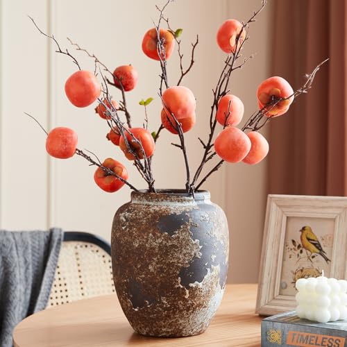 Terracotta Stone Large Vase O2711