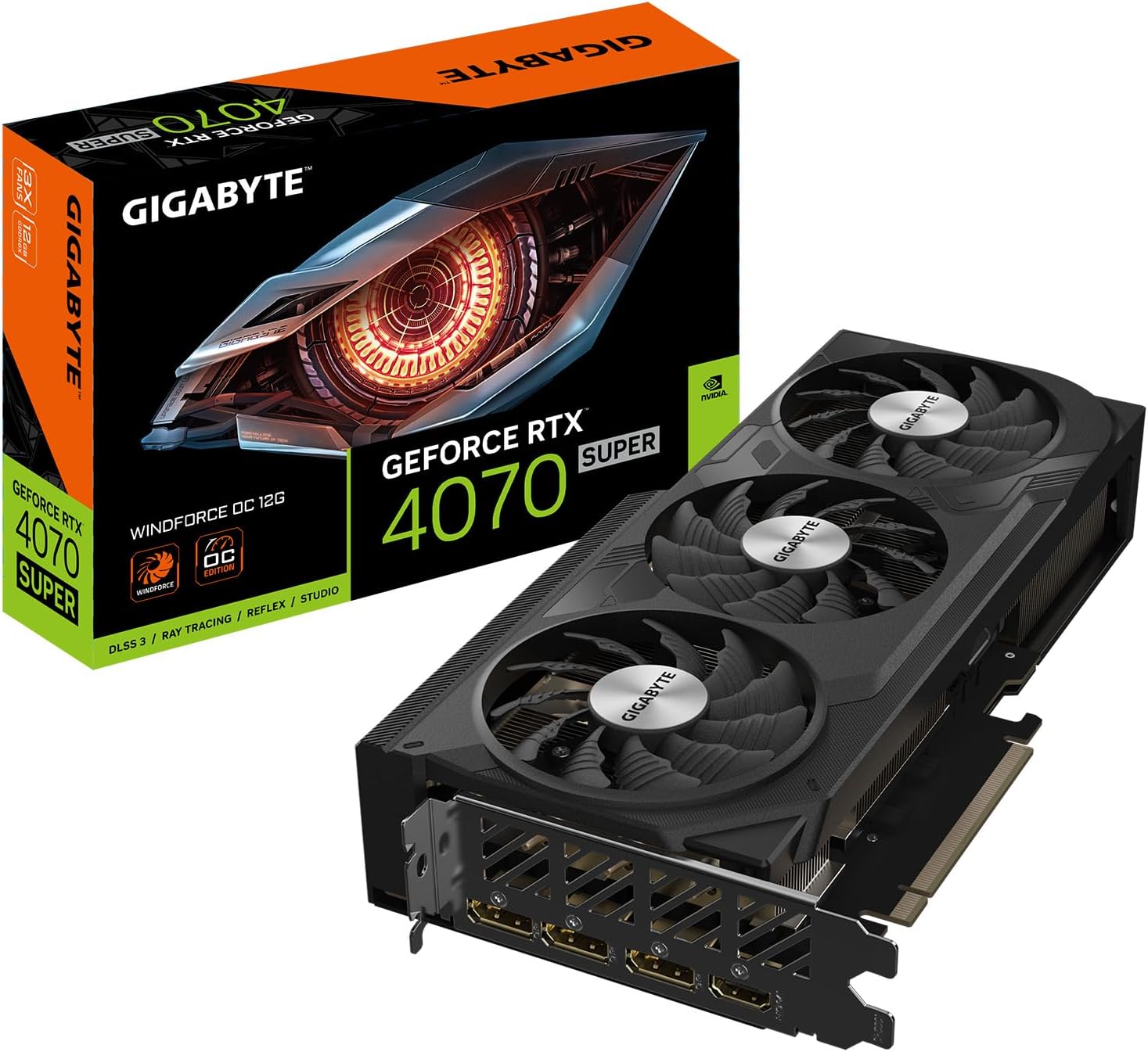 GeForce RTX 4070 Super 12GB GDDR6X Graphics Card R92215
