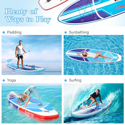 Inflatable Stand Up SUP Paddle Board with Storage Bag Z789164