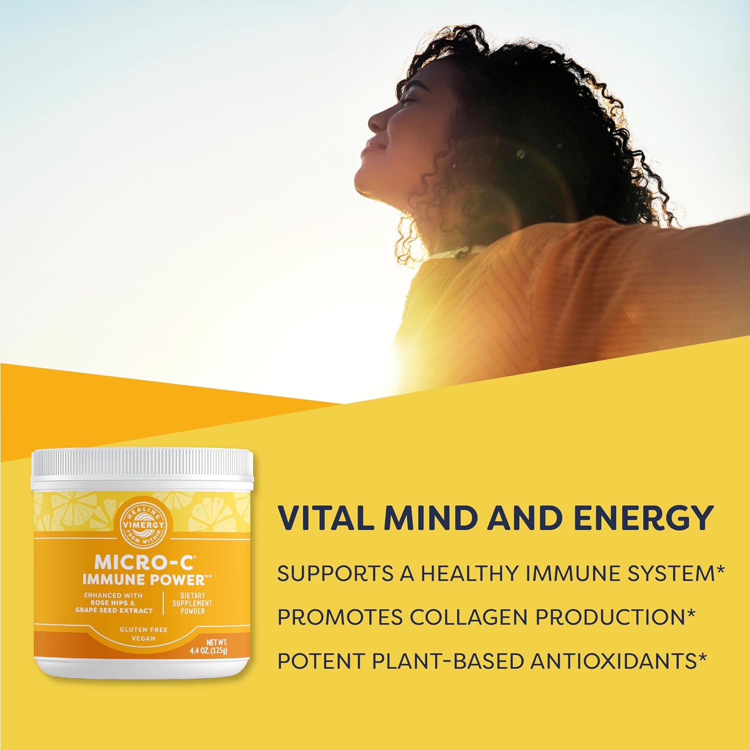 Micro-C Capsules (90 Capsules) and Micro-C Immune Power (125 Grams) - Bundle E82060