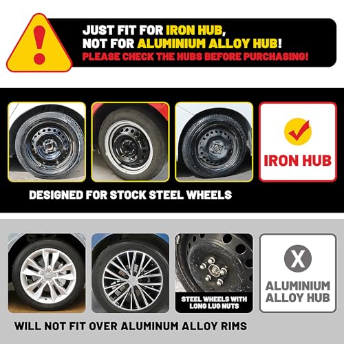 15 Inch Silver ABS Wheel Covers Set of 4 X1994