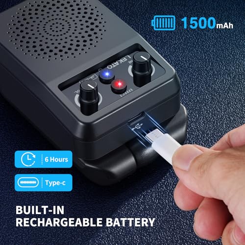 Mini Electric Guitar Amp 5W Bluetooth with Built-in 4 Effects Rechargeable H621