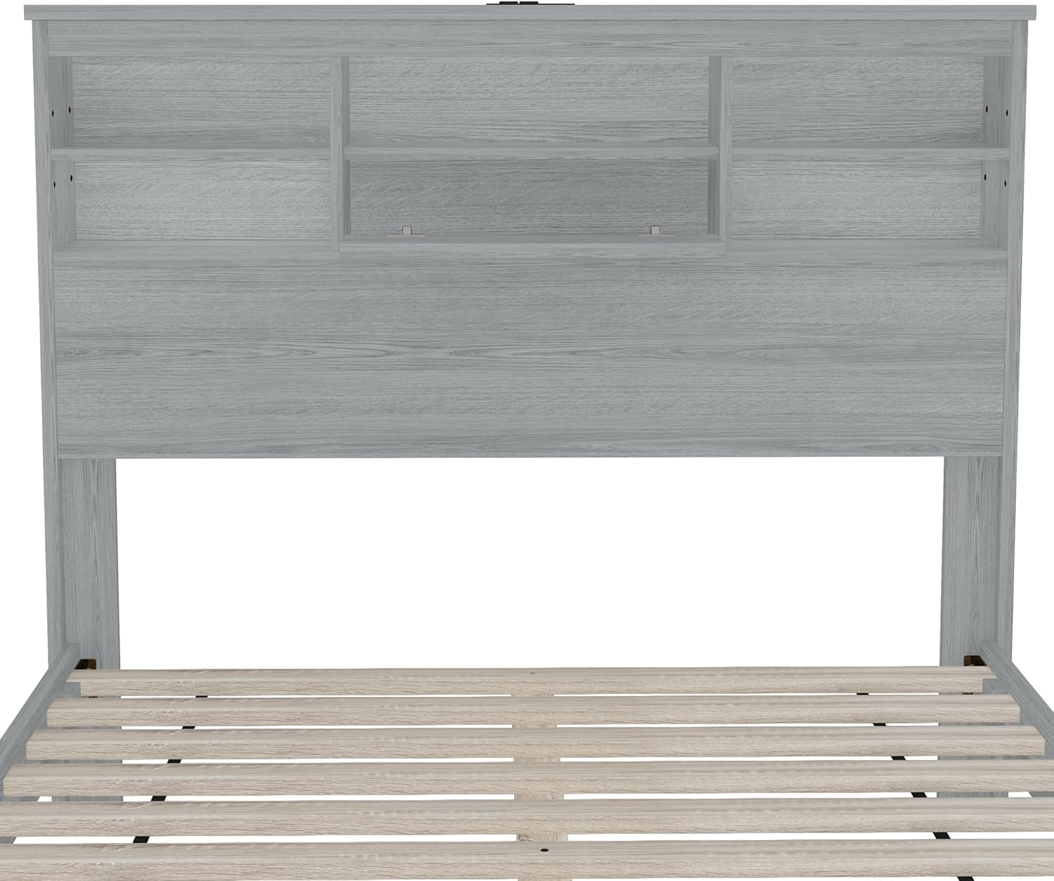 Queen Size Wooden Bed Frame with 2 Nightstands and 1 Dresser W366742