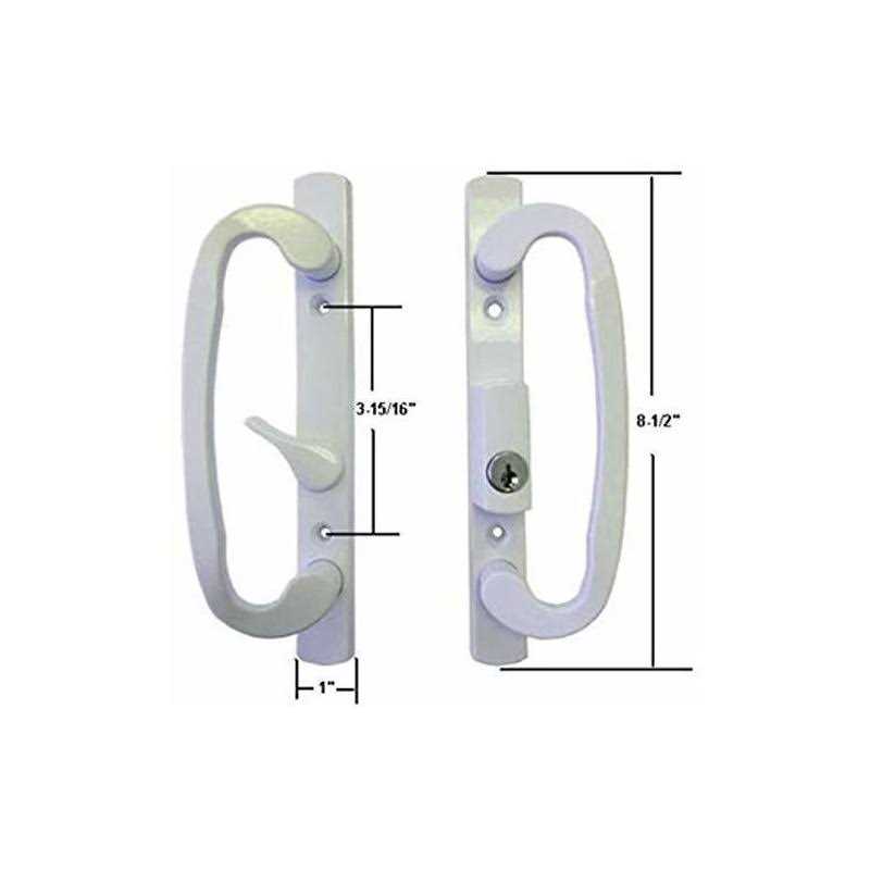 Sliding Glass Patio Door Handle Set X589398