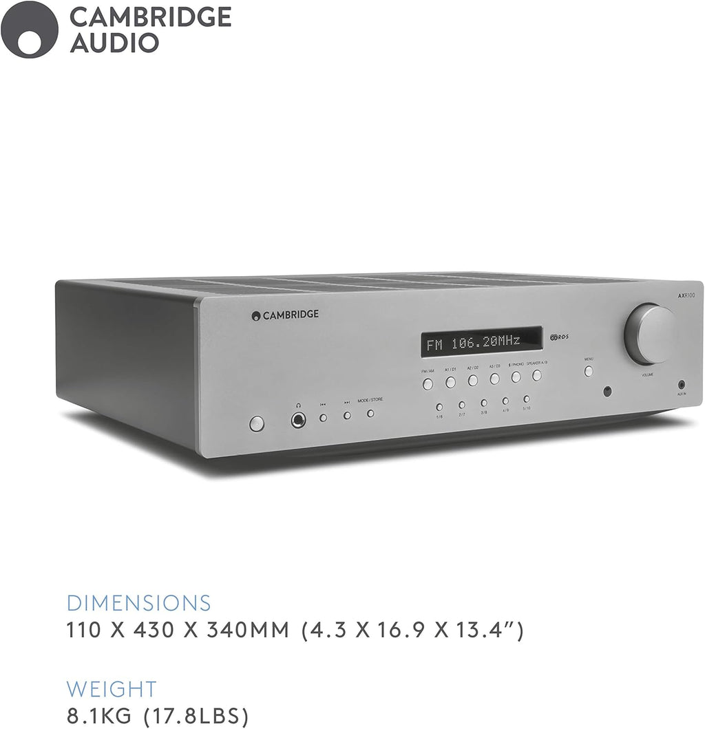 100-Watt Stereo Receiver with Bluetooth C216