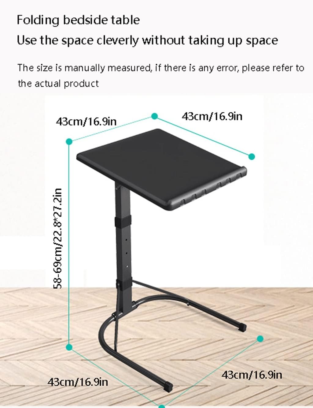 Height Adjustable Overbed Table T7104