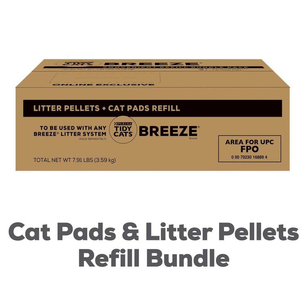 Cat Pads & Litter Pellets Bundle Pack, 7.91-lb box K34301
