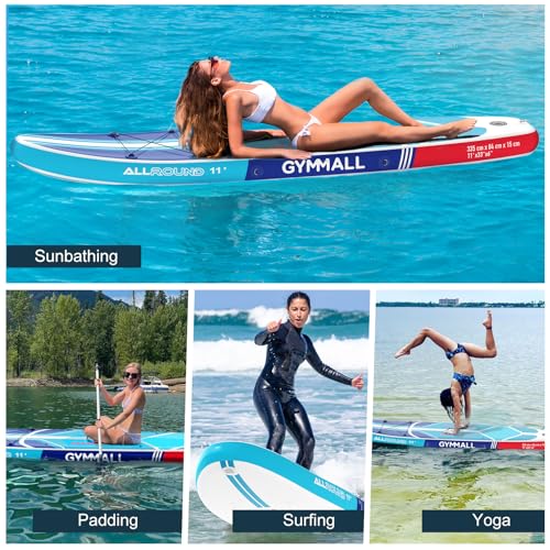 Inflatable Stand Up SUP Paddle Board with Storage Bag Z789164