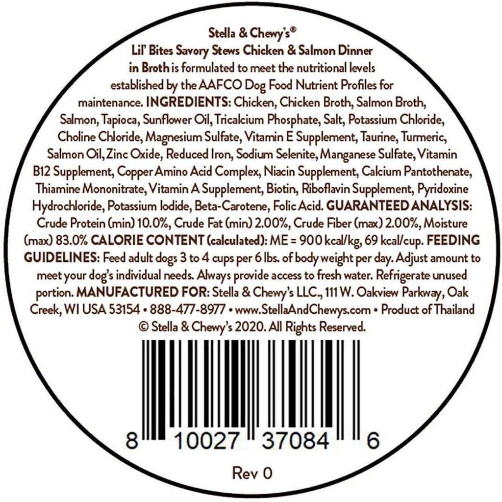 Lil Bites Savory Stews T465