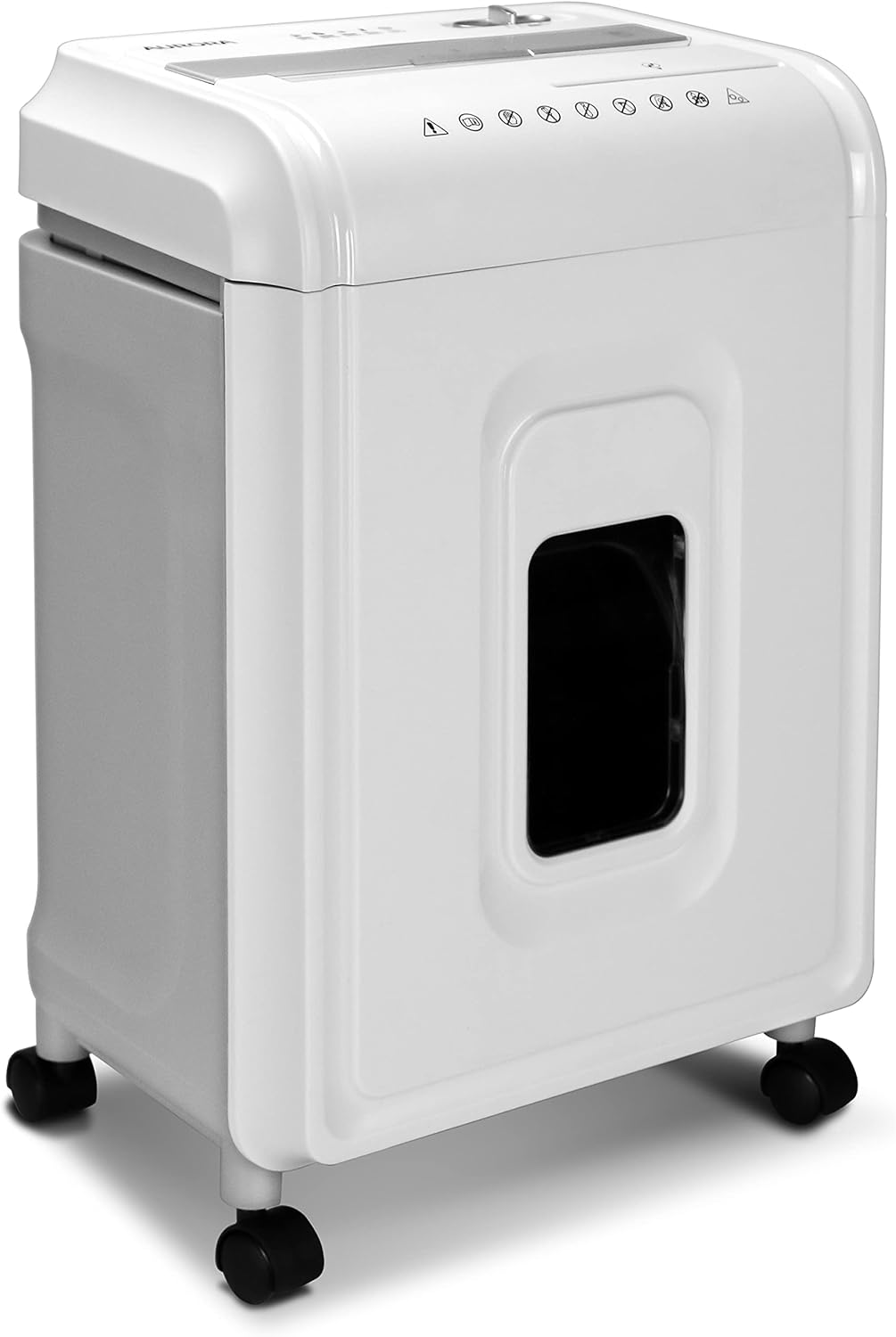 White 10-Sheet High Security Micro-Cut Paper and Credit Card Shredder H7529
