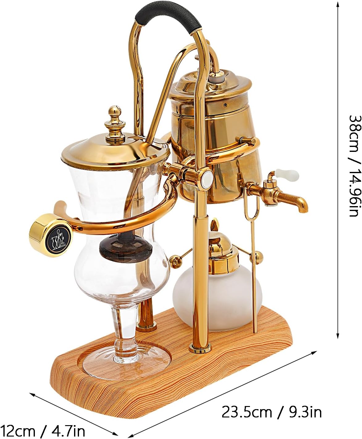 Gold Siphon Coffee Maker R9108