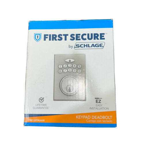 Stainless Steel Electronic Deadbolt Y7658