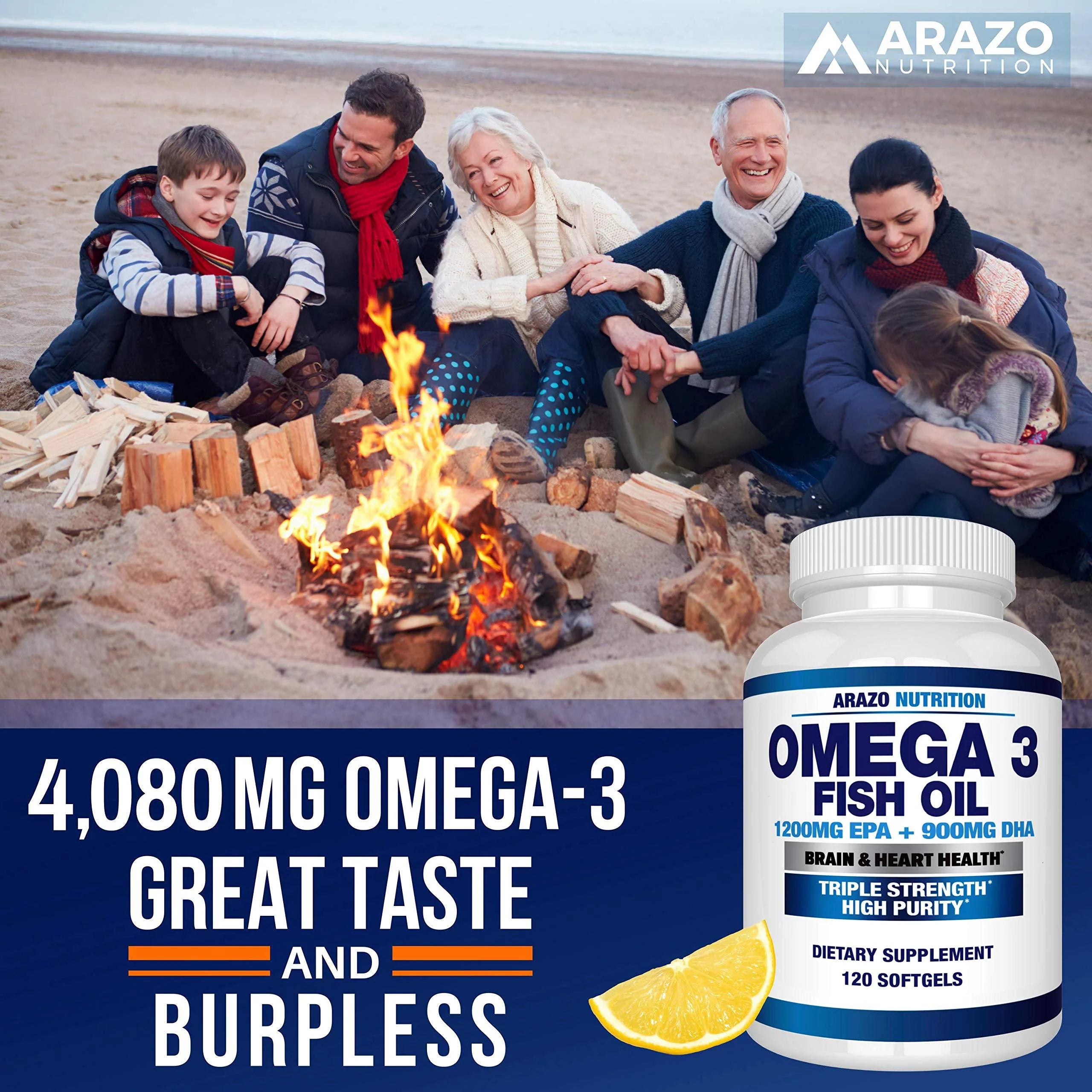 2250mg Omega 3 Fish Oil W54670