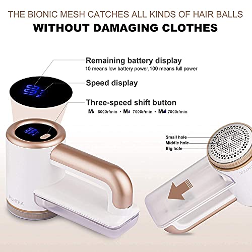 Rechargeable Fabric Shaver with LED Display Q471814