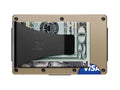 Aluminum RFID Wallet with Cash Strap R393226