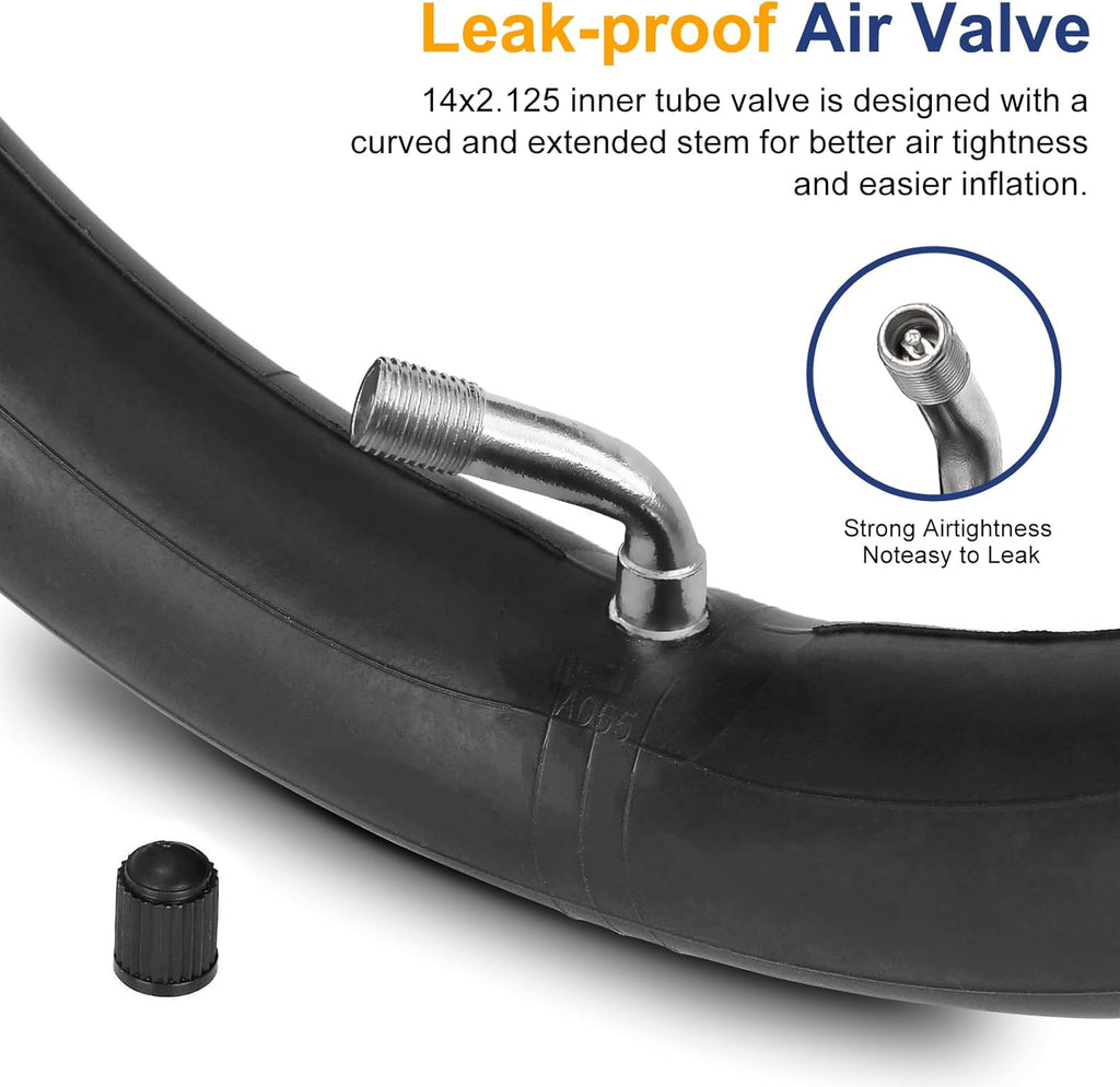 14 Inch Inner Tube with Schrader Valve Stem M625726