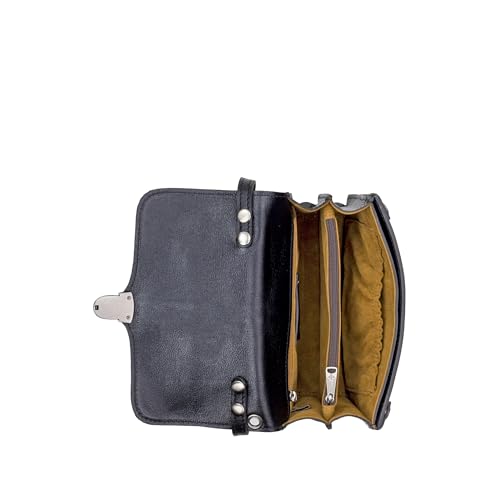 Leather Crossbody Bag, 100% Full Grain Leather Crossbody Purse H17253