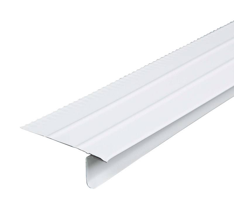 White Aluminum Roof Drip Edge D12849