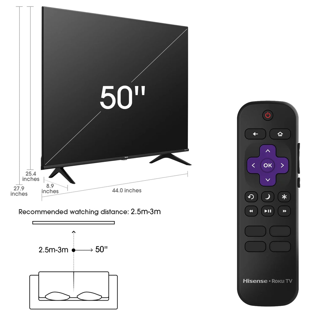 50" 4K UHD LED LCD Smart TV U47078