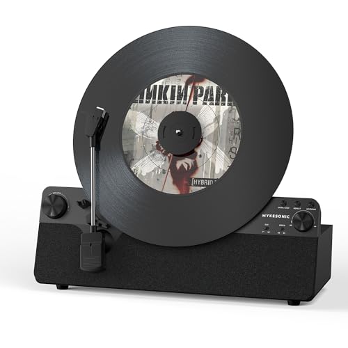 Vertical Automatic Belt Drive Vinyl Turntable with Bluetooth D109228