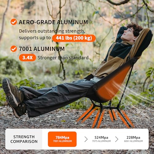 Snap Camping Chair with Storage Bag S719