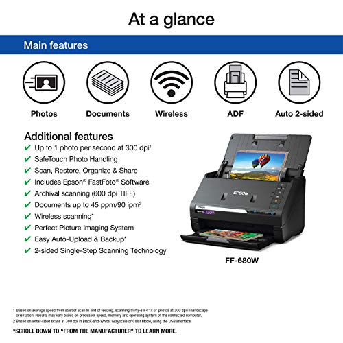 Black Photo and Document Scanning System G511
