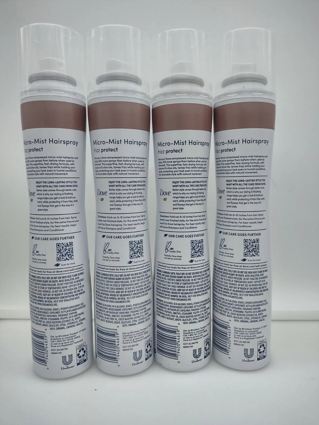 4-Pack Level 3 Hold Hairspray Q27786