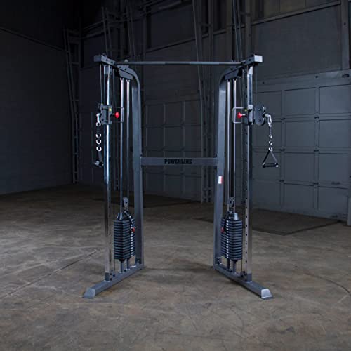 Cable Crossover Exercise Machine with Dual Weights Stack O6412