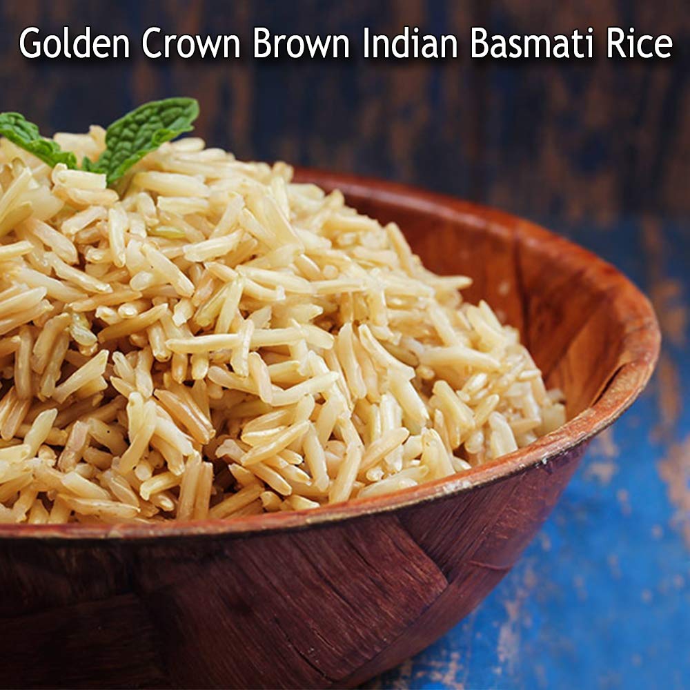 Brown Indian Basmati Rice 10 Lb H30269