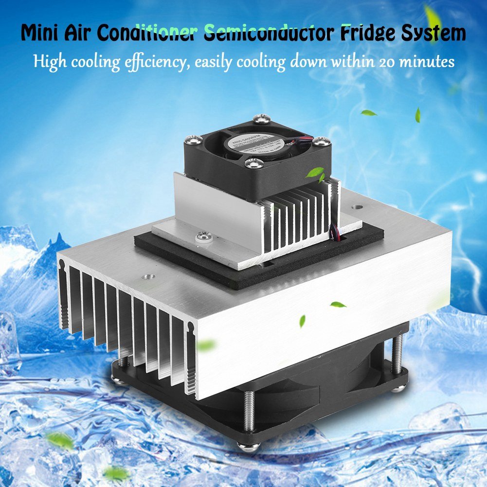 DC 12V Thermoelectric Peltier Cooler Cooling System DIY Kit C879988