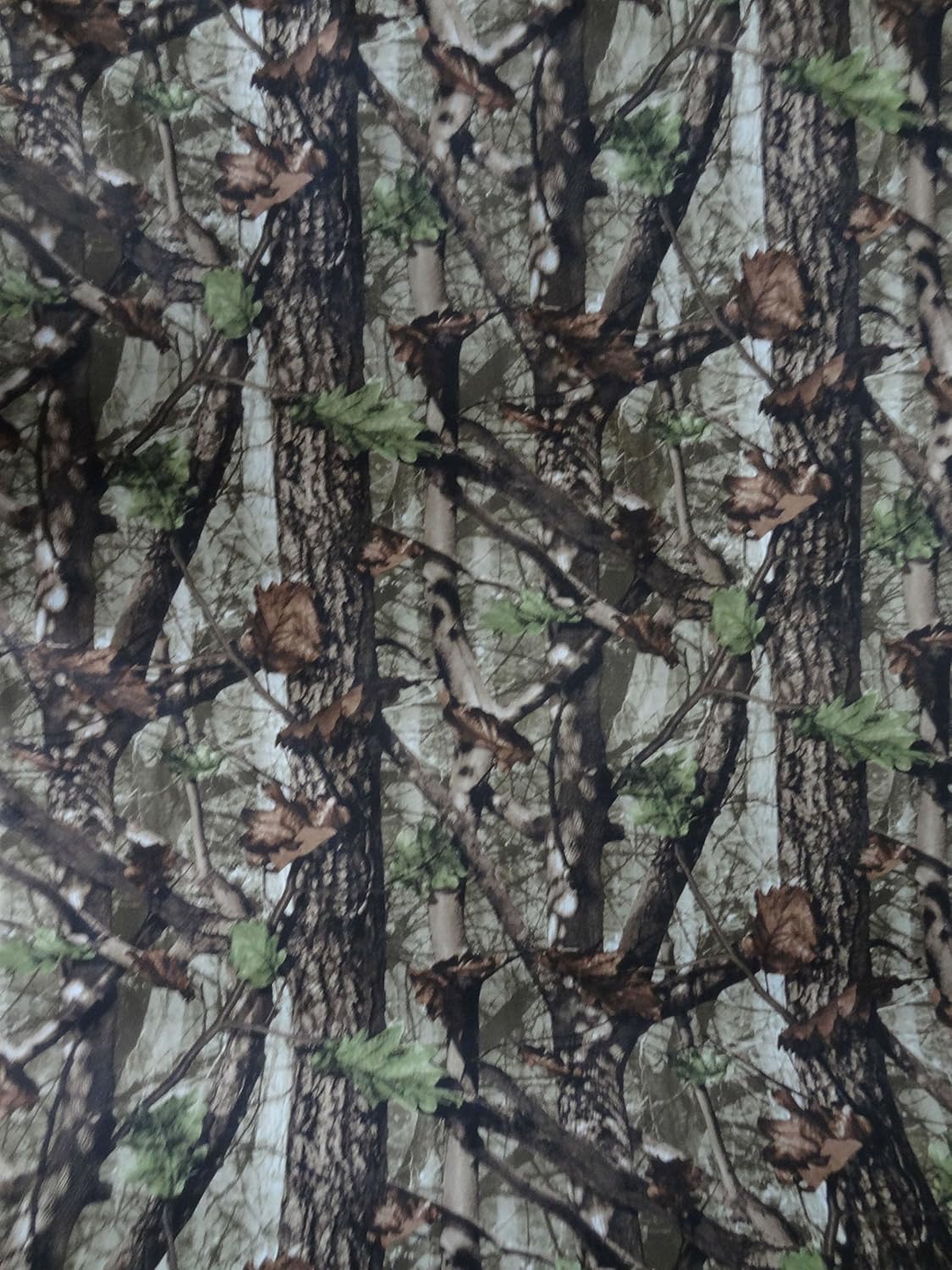 Front 40/20/40 Split Seat Covers with Console, Camo Fabric D409