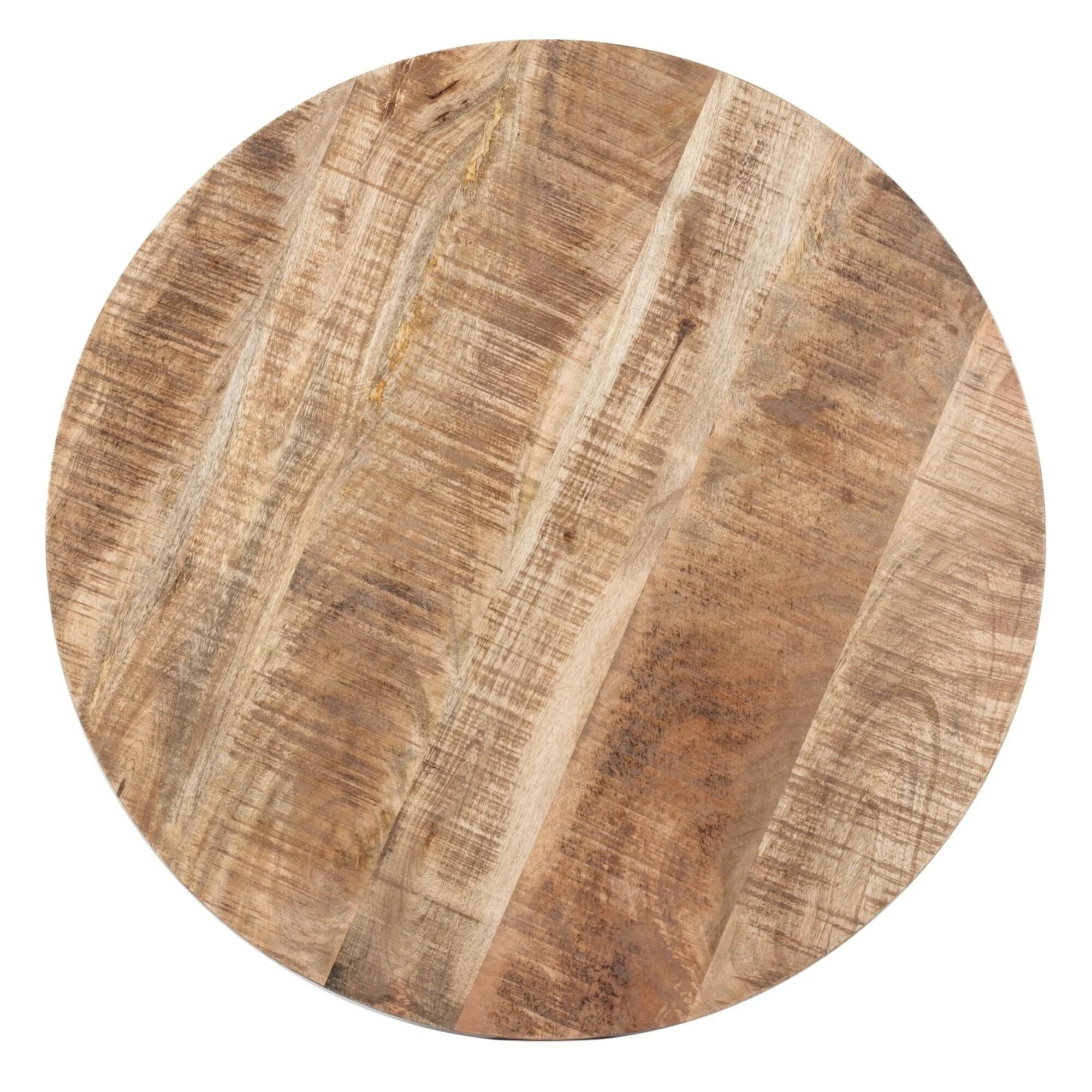 Black and Natural Wood Cage Coffee Table Q53123