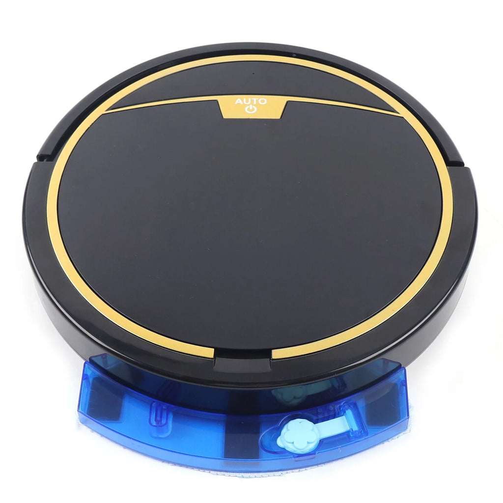 15W Rechargeable Black Robot Vacuum Cleaner 3in1 A141939