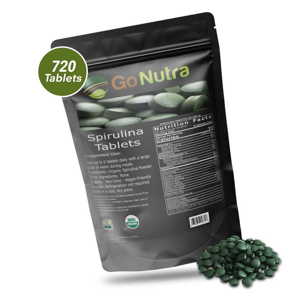 3000mg Spirulina Tablets, 720 Tablets F175