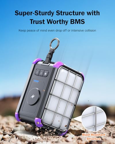 Portable Power Station 153Wh 120V 150W AC Outlet Lithium Battery Power Bank K28010