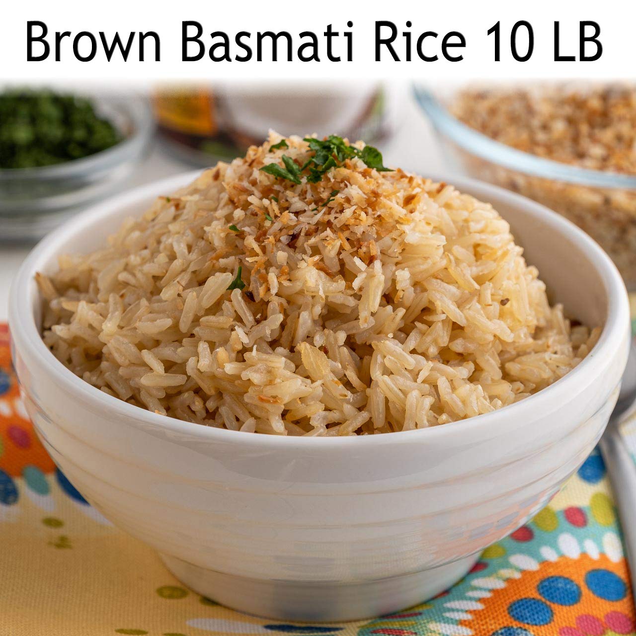 Brown Indian Basmati Rice 10 Lb H30269