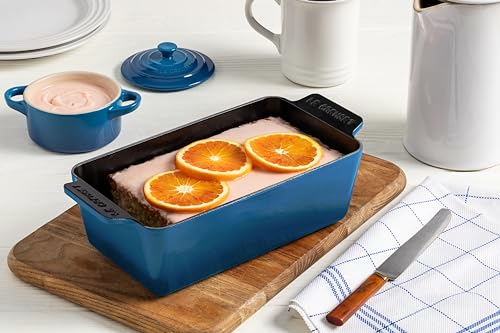 Enameled Cast Iron Loaf Pan, 2qt. J418559