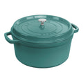 7 Qt. Cast Iron Dutch Oven in Turquoise C217