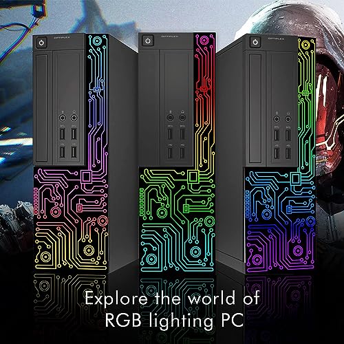 RGB Intel Core i5 Gaming Desktop PC with 24 Inch Monitor U836095